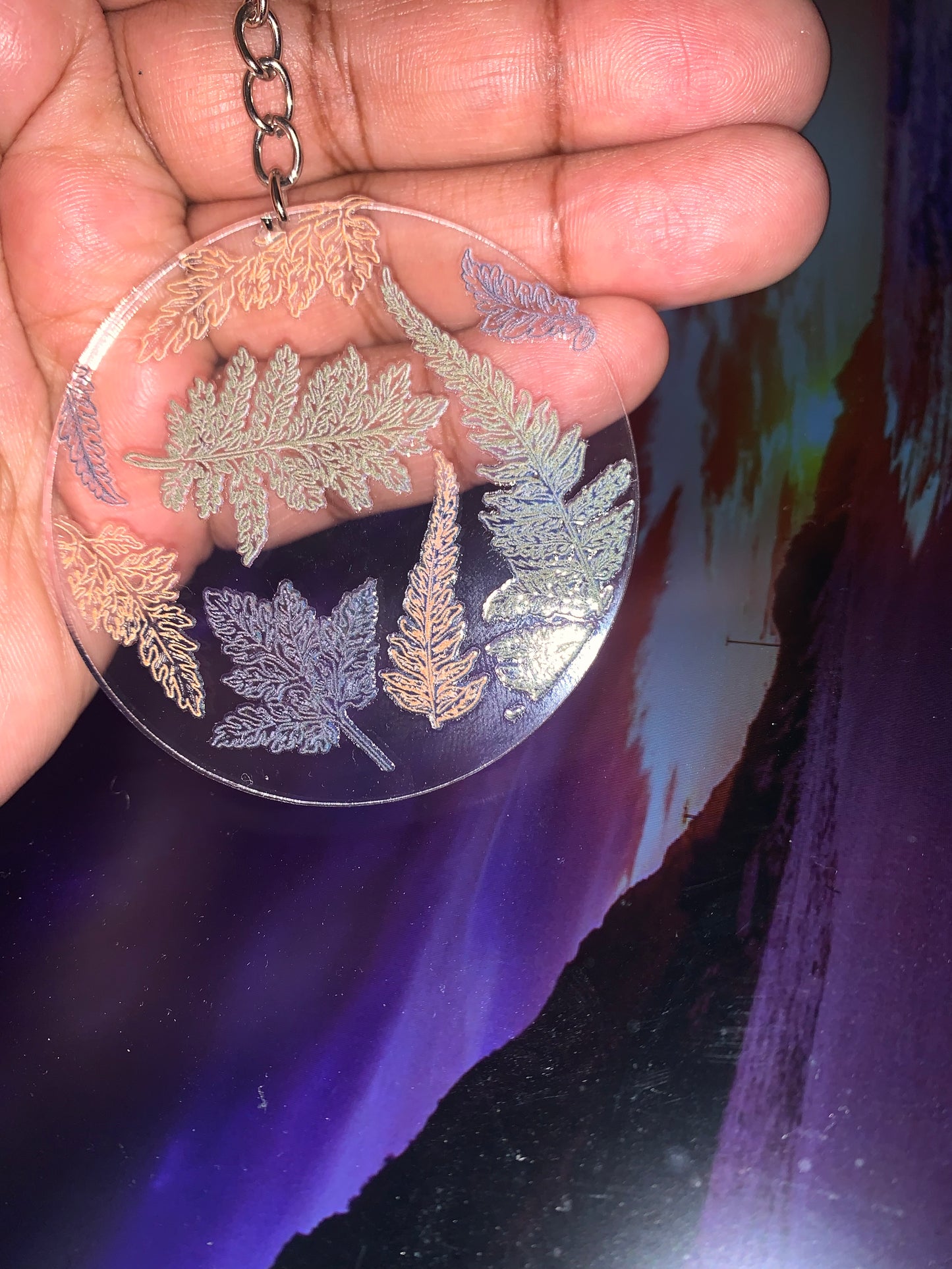 Nature Acrylic Keychain