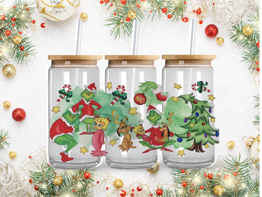 Grinch tumblers