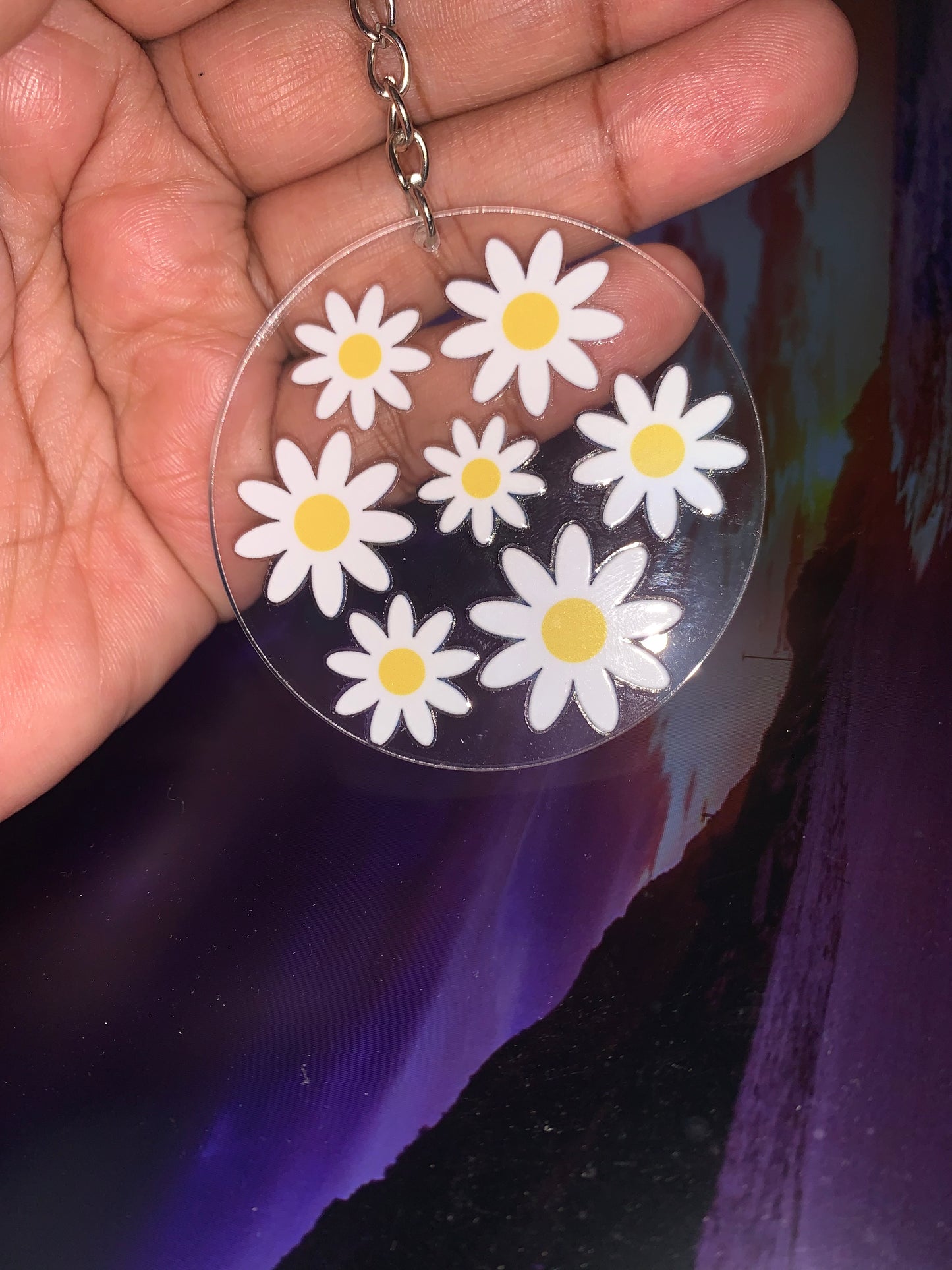 Sunflower Keychain